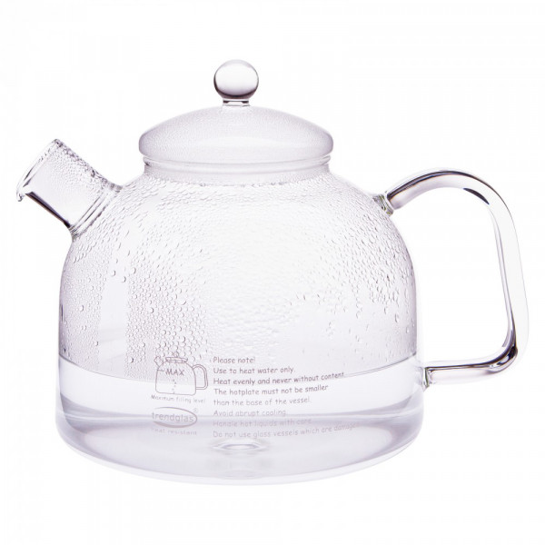 Trendglas CLASSIC Wasserkocher mit Glasdeckel (1,75L)