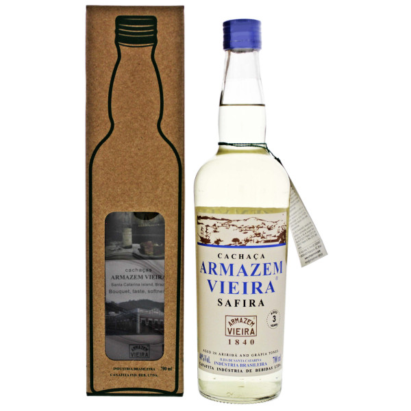 Armazem Vieira Safira Cachaça 3 y.o. (0,7L)