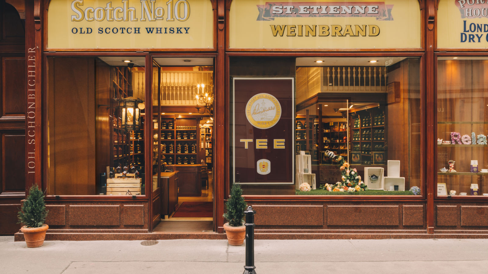 Theehandlung Schönbichler in der Wollzeile in Wien