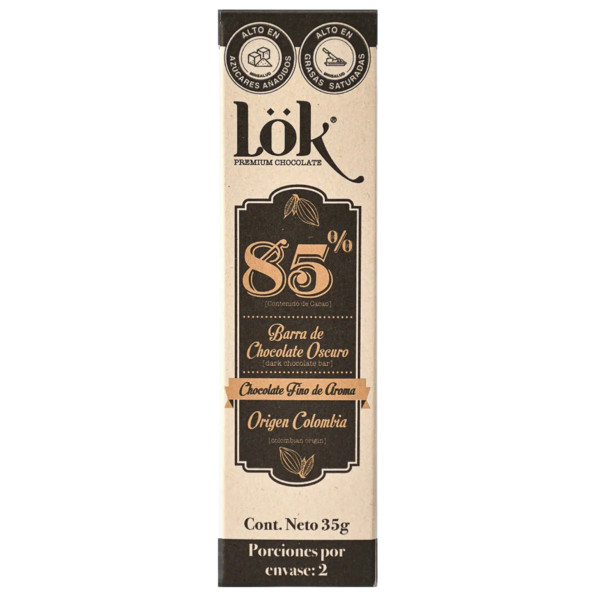 Lök Schokolade 85% (35g)