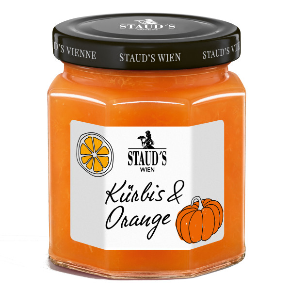 Staud's Kürbis & Orange Fruchtaufstrich (250g)