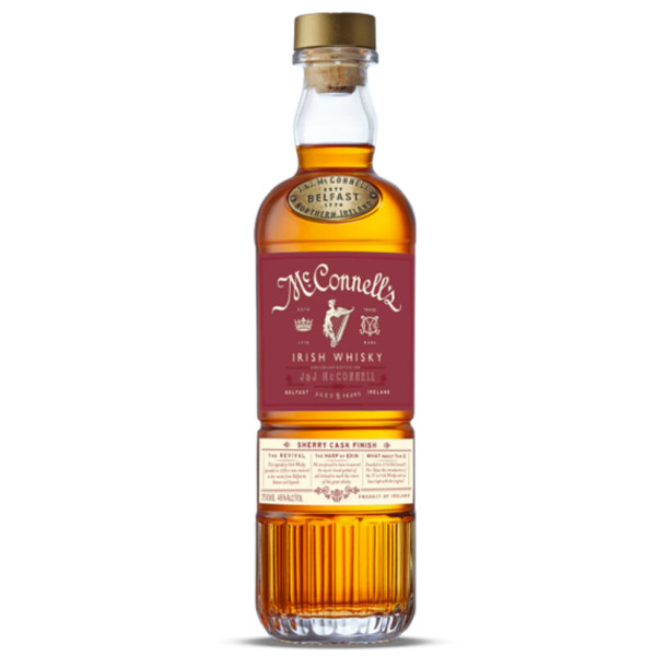 McConnell's Sherry Cask Irish Whisky 5 y.o. (0,7L)